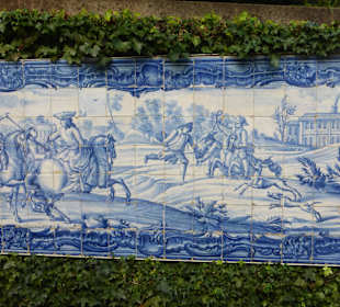 Azulejo im Tropical Garden