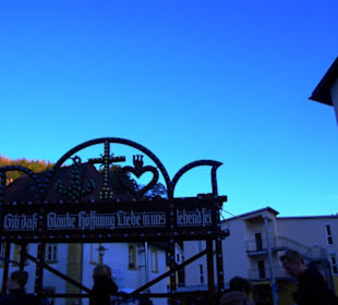 Gebetsprüche in der Stadt