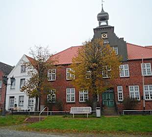 Die Häuser am Hafen