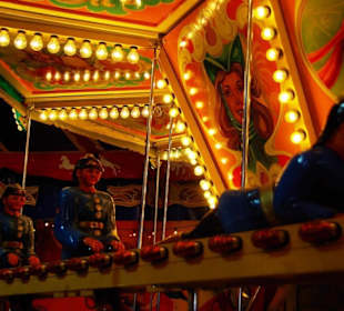 Nostalgie Karusell Feuerwehr