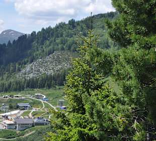 Blick auf die Möseralm