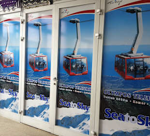 Mt. Olympos Seilbahnfahrt auf Tahtali Berge