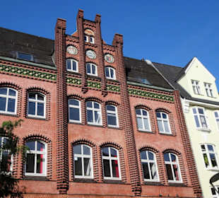 Fassaden in der Flensburger Altstadt