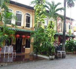 Die alten Peranakan-Häuser 