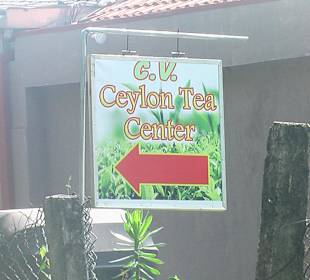 Teeverkauf und Verkostung 