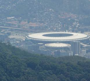 Widok z Corcovado- Maracana