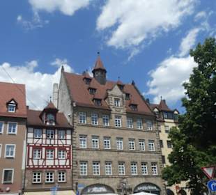 Bei einem Altstadt-Spaziergang in Nürnberg