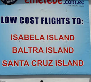 Hier geht es auf die Insel