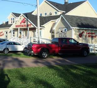 Blick auf das Restaurant