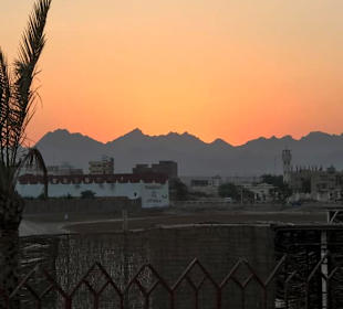 Sonnenuntergang in Safaga 