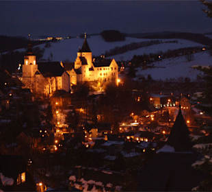 Schwarzenberg bei Nacht