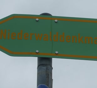 Auf dem Weg zum Niederwalddenkmal