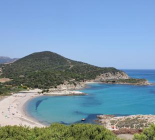 Aussicht vom Torre di Chia