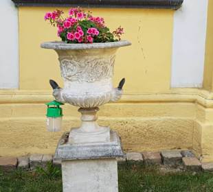 Schöne Deko am Schloss