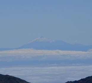 Aussicht vom Observatorium Richtung Teide