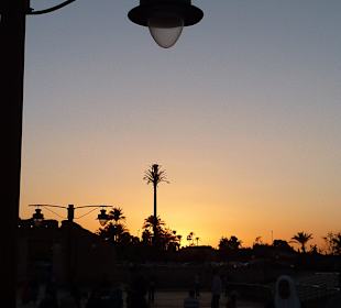 Stimmungsvoller Abendhimmel