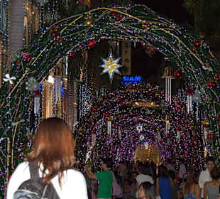 Weihnachtlich geschmückt