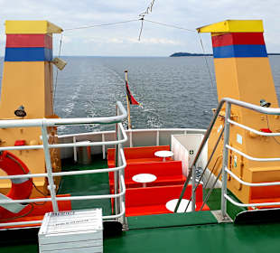 Mit der MS Adler Mönchgut von Usedom nach Rügen un