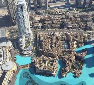 Aussicht vom Burj Khalifa 