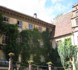 Der Innenhof des Schlosses.