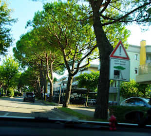 Die Hauptstraße Bibione
