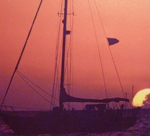 Sonnenuntergang auf Jamaika