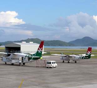 Airport, Mahé, Seychellen