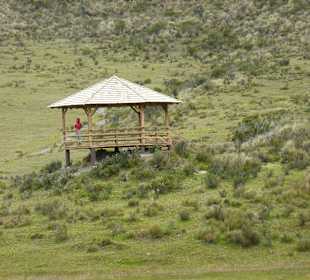 Erhöhter Punkt, Blick über die Lagune