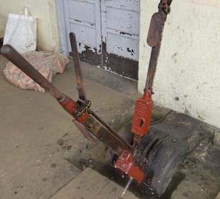 Weiche stellen wie vor 100 Jahren