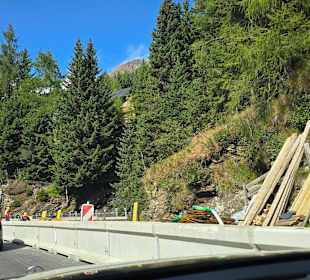 An der Maut Baustelle