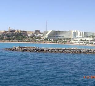 Wir legen ab zur Schnorcheltour