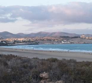 Abendstimmung am Strand von Costa Calma