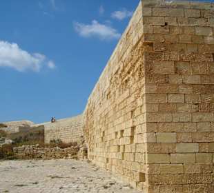 Auf der Zitadella in Victoria