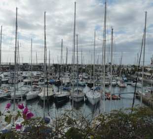 Blick über den Hafen