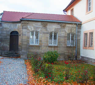 Wie ein Pförtner Häuschen