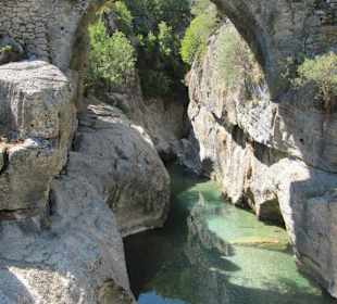 Brücke über dem Köprücay