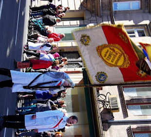 Fleischer Innung Fürth Fuß-Festwagen