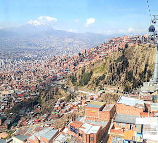 Ausblick Linea Plateada