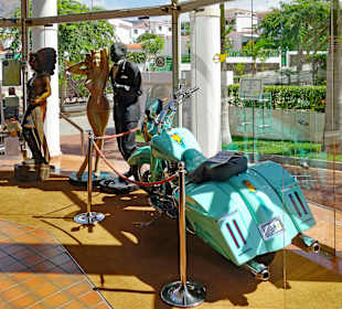 Aussicht auf Harley's Club