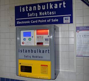 Automat zum Kauf der Karte 