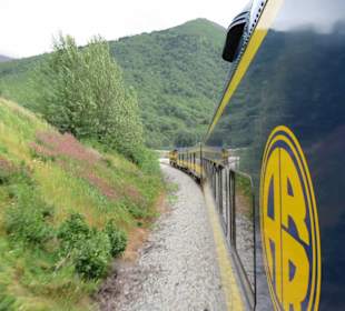 Auf den Weg zu den Gletschern