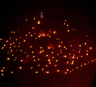 Rechter Bereich mit Kreuz