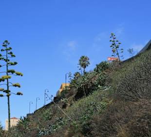 Unterhalb der Gaststätte