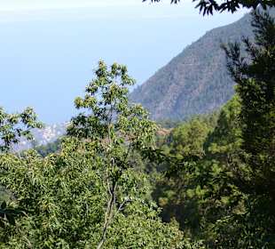 Blick nach Cuesta de la Villa