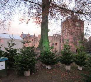 Schloss Heidelberg Weihnachtsmarkt