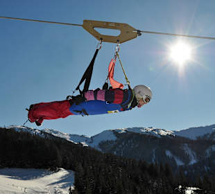 Flying Fox XXL Leogang Winter