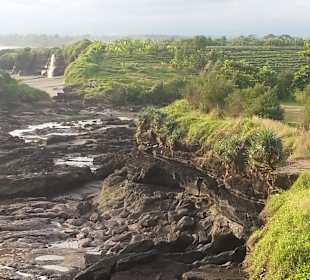 Blick auf den Wasserfall