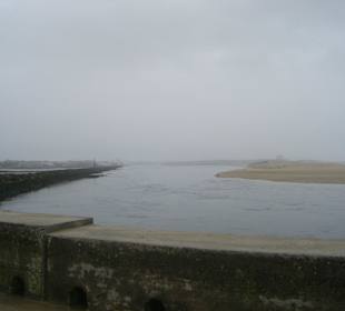 Mündung Rio Cavadi in den Atlantik