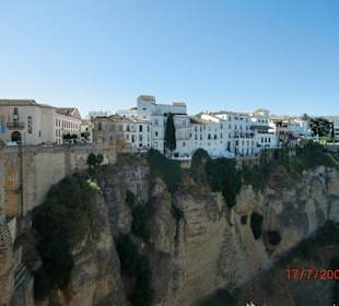 Blick auf die Altstadt von Ronda