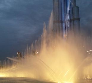 Wasserfontänen Dubai Mall
